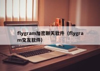 flygram加密聊天软件（flygram交友软件）