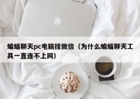 蝙蝠聊天pc电脑挂微信（为什么蝙蝠聊天工具一直连不上网）