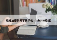 蝙蝠加密聊天苹果手机（iphone蝙蝠）
