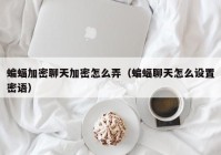 蝙蝠加密聊天加密怎么弄（蝙蝠聊天怎么设置密语）