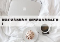 聊天的语言怎样加密（聊天语音加密怎么打开）