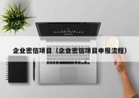 企业密信项目（企业密信项目申报流程）