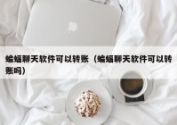 蝙蝠聊天软件可以转账（蝙蝠聊天软件可以转账吗）