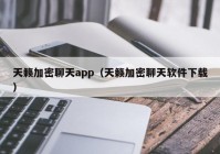 天籁加密聊天app（天籁加密聊天软件下载）