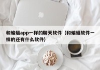 和蝙蝠app一样的聊天软件（和蝙蝠软件一样的还有什么软件）