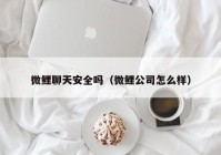 微鲤聊天安全吗（微鲤公司怎么样）
